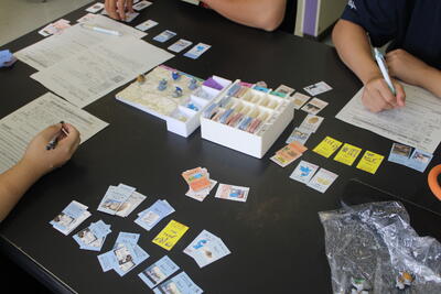 古生物発掘ボードゲーム
